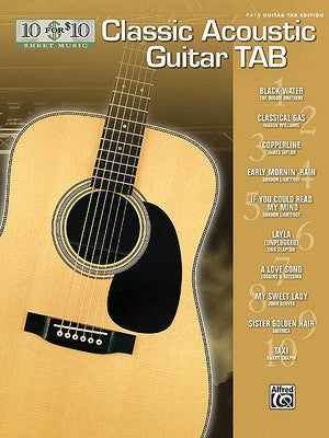 10 FOR 10 CLASSIC ACOUSTIC GUITAR TAB