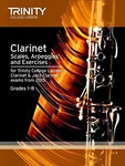 CLARINET SCALES ARPEGGIOS & EXERCISES GR 1-8 FROM 2015