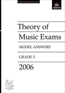 A B THEORY OF MUSIC ANSWERS GR 3 2006