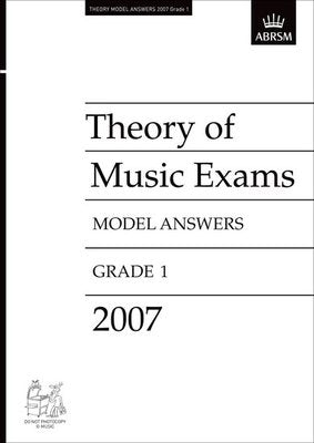 A B THEORY OF MUSIC ANSWERS GR 1 2007