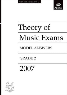 A B THEORY OF MUSIC ANSWERS GR 2 2007