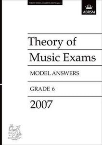 A B THEORY OF MUSIC ANSWERS GR 6 2007