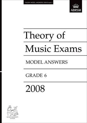 A B THEORY OF MUSIC ANSWERS GR 6 2008