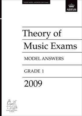 A B THEORY OF MUSIC ANSWERS GR 1 2009