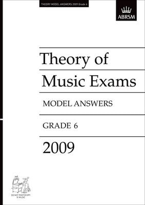 A B THEORY OF MUSIC ANSWERS GR 6 2009