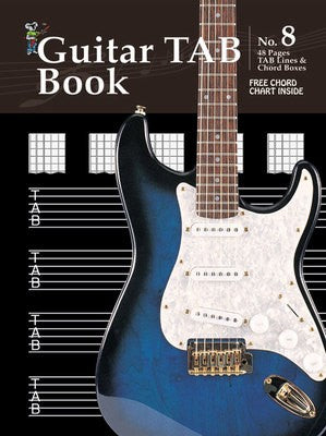 MANUSCRIPT BK 8 GUITAR TAB BOOK 48 PAGE