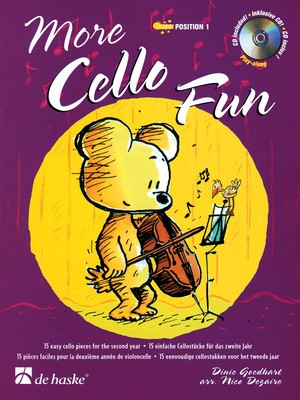 MORE CELLO FUN BK/CD
