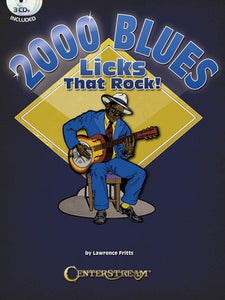 2000 BLUES LICKS THAT ROCK BK/3CD