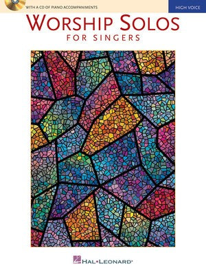 WORSHIP SOLOS FOR SINGERS BK/CD HIGH VOICE