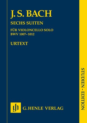 SUITES 6 BWV 1007 TO 1012 ED VOSS VC STUDY SCOR