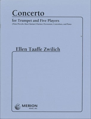 ZWILICH - CONCERTO FOR TRUMPET AND 5 PLAYERS SC/PTS