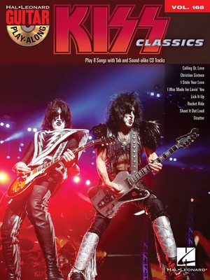 KISS GUITAR PLAY ALONG BK/CD V168