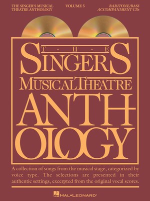 SINGERS MUSICAL THEATRE ANTH V5 BAR BASS 2CDS