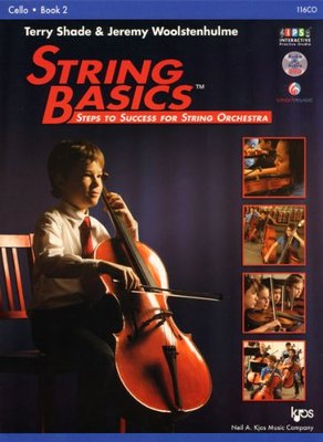STRING BASICS CELLO BK 2 BK/OLM