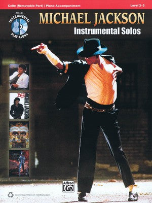 MICHAEL JACKSON INST SOLOS CELLO BK/CD (O/P)