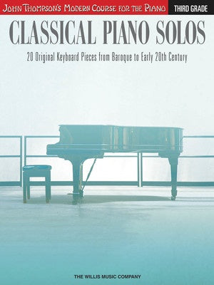 CLASSICAL PIANO SOLOS THIRD GRADE