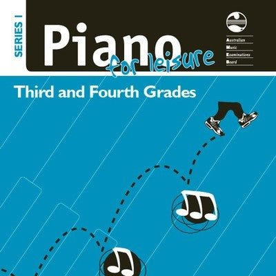 AMEB PIANO FOR LEISURE GR 3 - 4 CD/NOTES