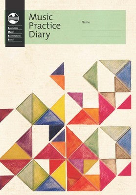 AMEB MUSIC PRACTICE DIARY TRIANGLE DESIGN