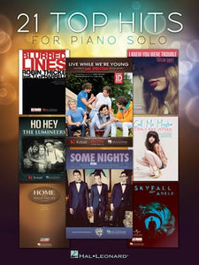 21 TOP HITS FOR PIANO SOLO