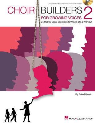 CHOIR BUILDERS FOR GROWING VOICES 2 BK/OLA