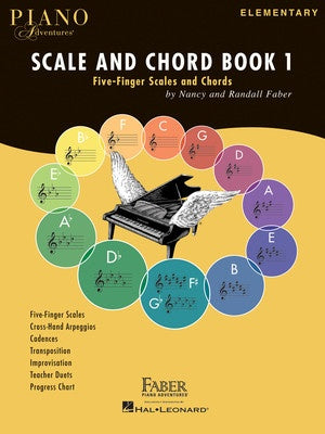 PIANO ADVENTURES SCALE AND CHORD BK 1