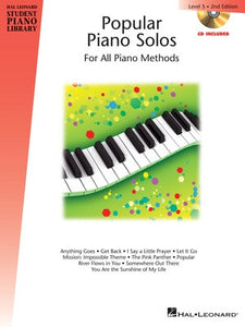 HLSPL POPULAR PIANO SOLOS BK 5 BK/CD 2ND ED (O/P)