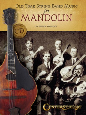 OLD TIME STRING BAND MUSIC FOR MANDOLIN BK/CD