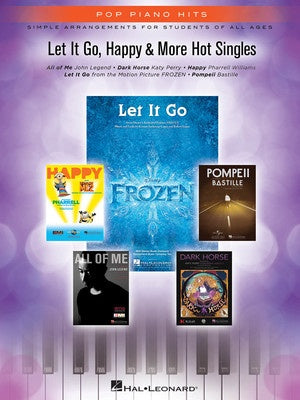 LET IT GO HAPPY & MORE HOT SINGLES PPH EASY PIANO (O/P)