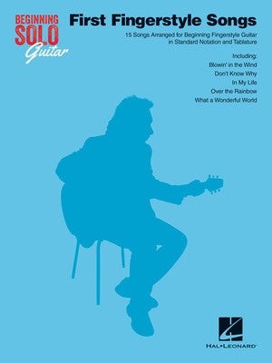 FIRST FINGERSTYLE SONGS BEGINNING SOLO GUITAR TAB