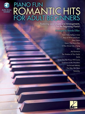 PIANO FUN ROMANTIC HITS FOR ADULT BEGINNERS