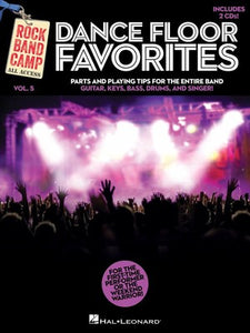 DANCE FLOOR FAVORITES ROCK BAND CAMP V5 BK/CD (O/P)