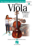 PLAY VIOLA TODAY LEV 1 BK/OLA