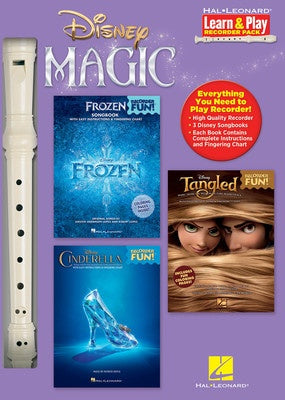 DISNEY MAGIC LEARN & PLAY RECORDER PACK