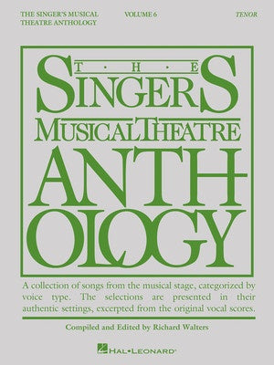 SINGERS MUSICAL THEATRE ANTH V6 TENOR