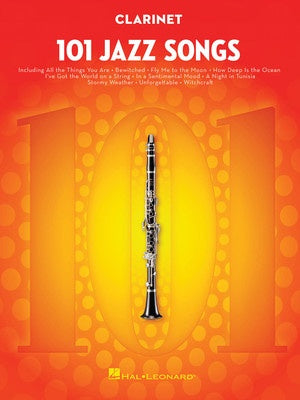 101 JAZZ SONGS FOR CLARINET