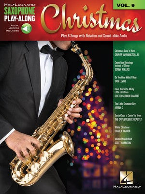 CHRISTMAS SAX PLAYALONG V9 BK/OLA