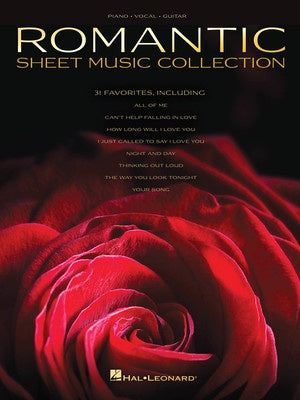 ROMANTIC SHEET MUSIC COLLECTION PVG