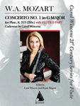 CONCERTO NO 1 IN G MAJOR FLUTE K 313 (POD)