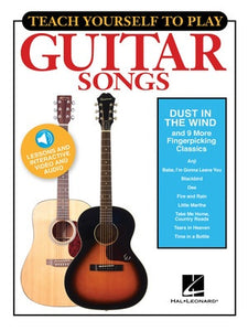 TEACH YOURSELF GUITAR DUST IN THE WIND BK/OLM