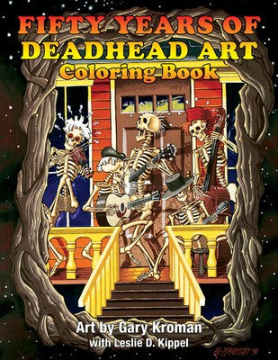 FIFTY YEARS OF DEADHEAD ART COLORING BOOK