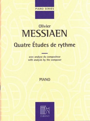 MESSIAEN - QUATRE ETUDES DE RYTHME PIANO