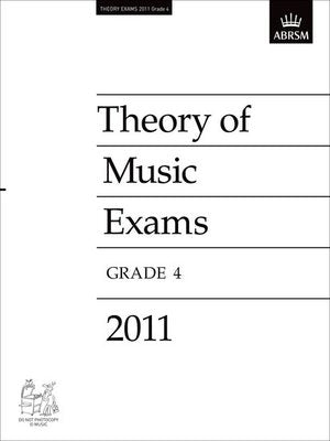 A B THEORY OF MUSIC PAPER GR 4 2011