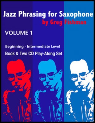 JAZZ PHRASING FOR SAXOPHONE VOL 1 BK/2CDS