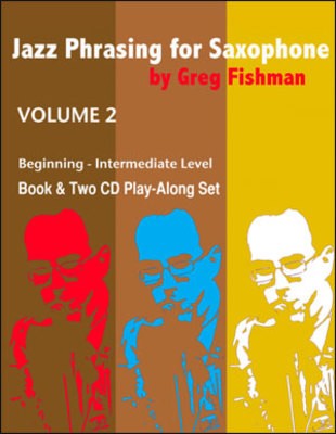 JAZZ PHRASING FOR SAXOPHONE VOL 2 BK/2CDS