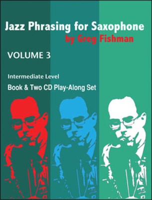 JAZZ PHRASING FOR SAXOPHONE VOL 3 BK/2CDS