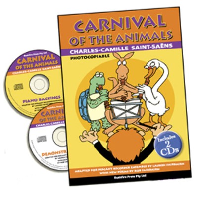 CARNIVAL OF THE ANIMALS DES REC BK/CD