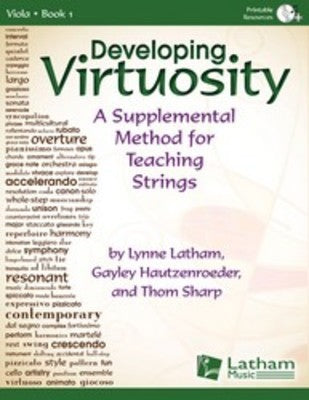 DEVELOPING VIRTUOSITY VIOLA BK 1 BK/CD