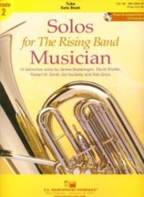 SOLOS FOR THE RISING BAND MUSICIAN TUBA BK/CD