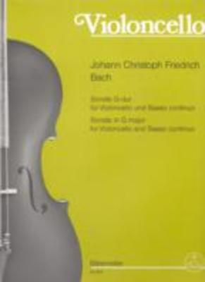 JCF BACH - SONATA G MAJOR FOR CELLO/BASSO CONTINUO