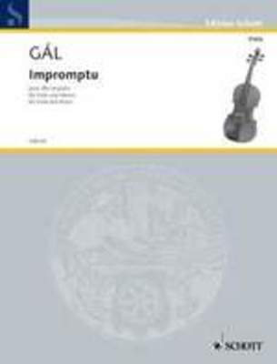 GAL - IMPROMPTU FOR VIOLA/PIANO
